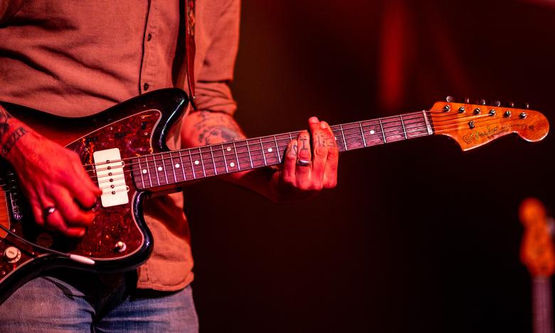 Guitar Player from Garhole Records in Fayetteville Arkansas
