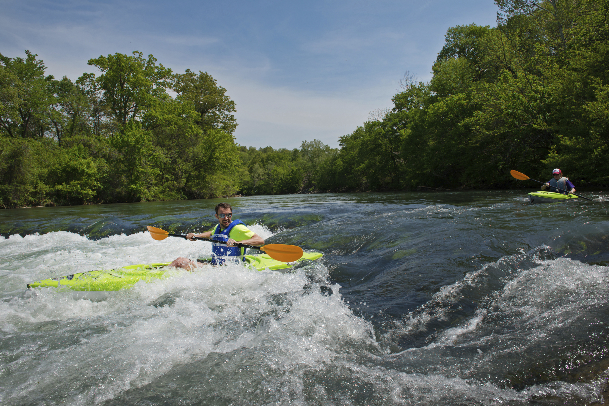 Spring River kayaking